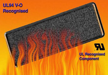 UL94 V-0 Recognised Flame Retardant Air Filter